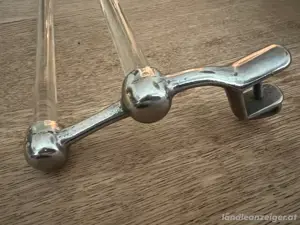 Handtuchhalter mit Glasstäben ca. 1920er Jahre?