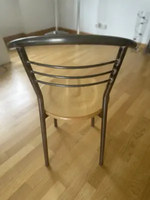 2 Holz-Metallsessel zu verkaufen Bild 2