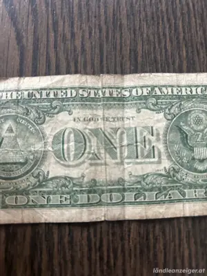 USA 1 Dollar Schein 1969 Series D Bild 4