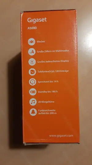 Schnurlos Telefon Gigaset AS690 Bild 2