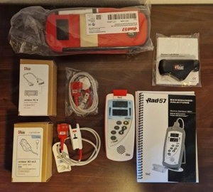 Masimo Rad-57 (SPO2, SPCO und SpMet) + Sensor, Kabeln, Hand-Cover Bild 3