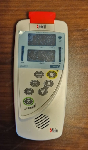 Masimo Rad-57 (SPO2, SPCO und SpMet) + Sensor, Kabeln, Hand-Cover Bild 2