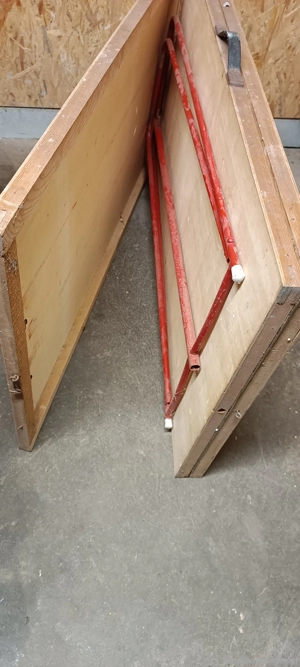 Tapeziertisch 3m lang klappbar Tisch Bild 3