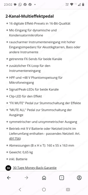 Gesang und Gitarren Effekt Bild 5