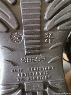 Arbeitschuhe Sicherheitsschuhe 37 Stahlkappe Leder Bild 4