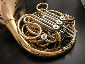 Hans Hoyer Tripelhorn C 23 L Waldhorn Horn  Bild 9