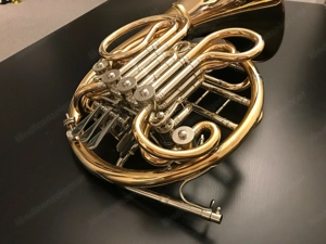 Hans Hoyer Tripelhorn C 23 L Waldhorn Horn  Bild 2