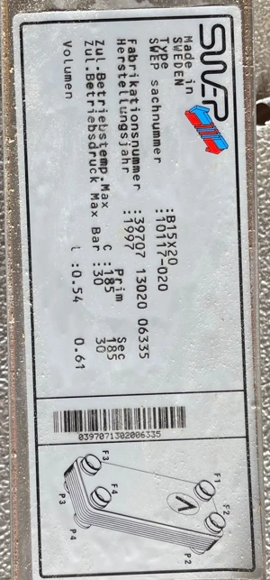 Wärmetauscher, gebraucht Bild 2