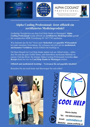 Schmerzen - Cool Help, Dein Studio in Meiningen 