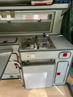 VW T3 Münich Camper, 70 PS Diesel, weiß, Bj 1988 Bild 3