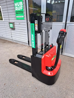 Hubwagen Hochhubwagen Ameise Stapler Regal Kommisonieren Hangcha Elektrohubwagen