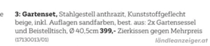 Balkonmöbel - Gartenset - Loungesessel Bild 2 Balkonmöbel - Gartenset - Loungesessel Bild 2