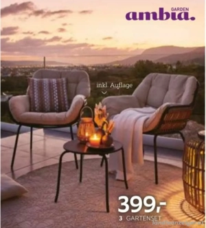 Balkonmöbel - Gartenset - Loungesessel