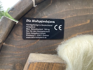 Holzpferd Mona (Dein Holzpferd) Bild 2