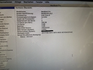 Apple MacBook Pro Mid 2012   13"   2,5Ghz   i5   500GB   4GB RAM Bild 5