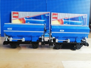 2x Lego retro Zug Waggon Bild 3