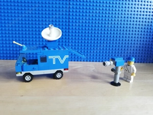 Lego retro mobiles TV Studio Bild 2