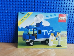 Lego retro mobiles TV Studio Bild 3