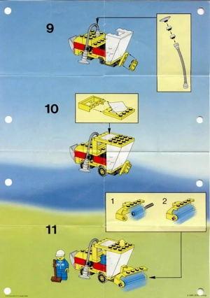 Lego retro Kehrmaschine Bild 2