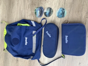 Ergobag -Schultasche - blau-mit Polizeiklettis Bild 10