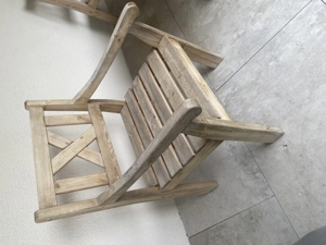 Gartenmöbel Massivholz Bild 3