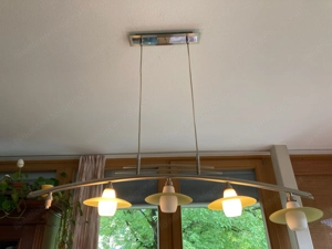 Hängelampe ( HALOGEN ), gebraucht, nicht mehr ganz vollständig, für Bastler, GRATIS Bild 2
