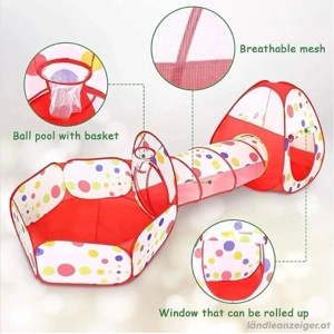 Tolles 3-teiliges Bällebad Bild 3