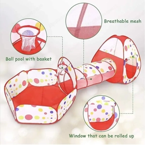 Tolles 3-teiliges Bällebad Bild 3