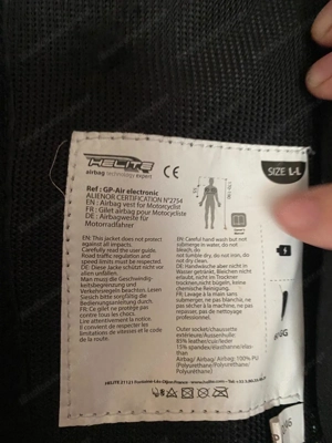 Helite e-GP-Air 2.0 Airbag Weste Größe L-L Bild 3
