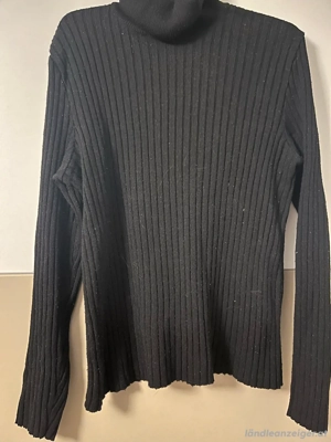Rollkragenpullover schwarz 48 Bild 3