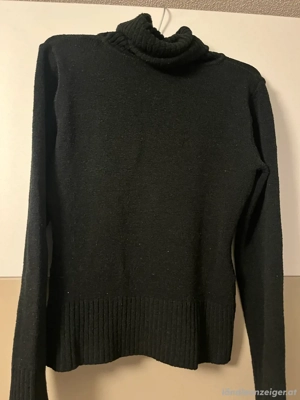 Rollkragenpullover M schwarz H&M Bild 5