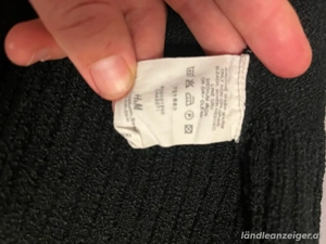 Rollkragenpullover M schwarz H&M Bild 3