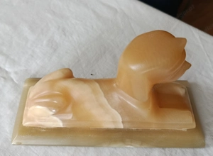 Sphinx aus Onyx Bild 2