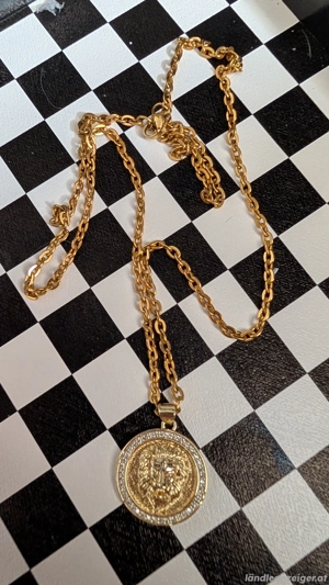 Kette Gold Löwe  Bild 3