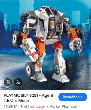Playmobil stark reduziert! Konditorin Hafenkran Agent T E C S  Bild 6