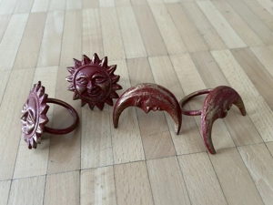 Serviettenringe Sonne und Mond