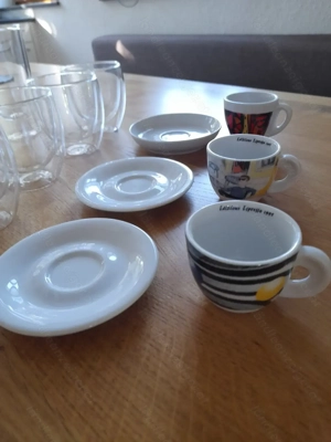 Latte Macchiato und Espresso  Bild 2