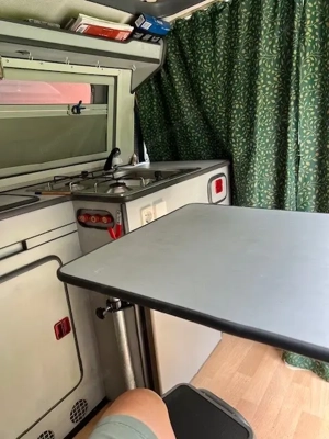 VW T3 Münich Camper, 70 PS Diesel, weiß, Bj 1988 Bild 7