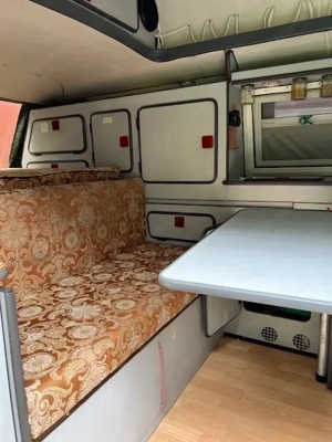VW T3 Münich Camper, 70 PS Diesel, weiß, Bj 1988 Bild 6