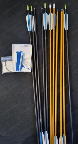 Compoundbogen Chaser III, inkl. Ziel, Aluminium Pfeile, Köcher, Tasche, Release etc. Bild 4