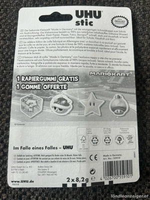 UHU Stic, 2 Stück und Radiergummi Bild 2