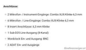 Focusrite Clarett+ OctoPre Preamp Bild 5