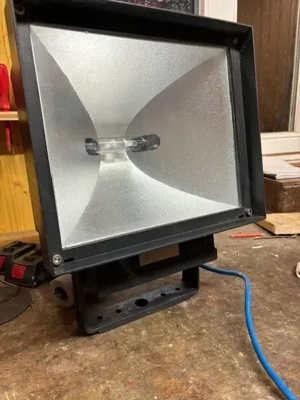 Schweinwerfer, Baustellenscheinwerfer,  Arbeitsleuchte