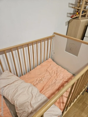 Gitterbett + Zöllner Matratze Bild 2