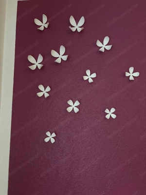 Blumendekor für die Wand  Bild 2