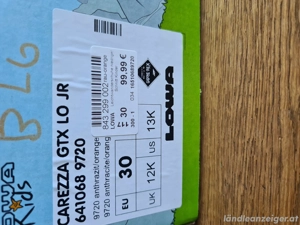 Kinder Freizeit Wanderschuh Gr.30 wasserfest Bild 4