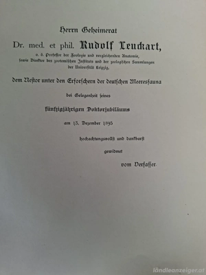 Buch, die deutschen Meere und ihre Bewohner, 1895
