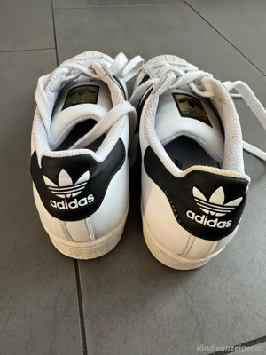 Gr. 36 2 3 Adidas Superstar Weiss Weiß Bild 2