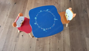 Kindertischset Massivholz 