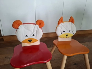 Kindertischset Massivholz  Bild 3
